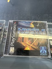 Missile Command (Sony PlayStation 1, 1999) CIB Tested
