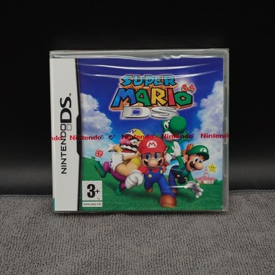 Super Mario 64 DS Pal UK Factory Sealed Brand New Nintendo Red Strip UKV Nice!