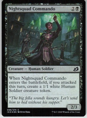Nightsquad Commando Foil C Ikoria: Lair of Behemoths 98 LP