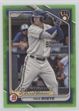 2024 Bowman Prospects Neon Green Border /399 Mike Boeve #BP-138 09an