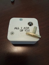 "All I Ask Of You" Sankyo Music Box Japan Movements w/key 18 note New Old Stock