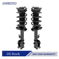 Pair Front Complete Struts w/ Coil Spring Assembly For 2015-2021 Kia Sedona FWD
