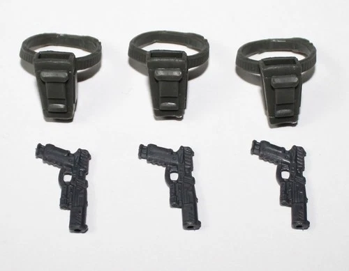 PURGE 815 - Shooter Handgun Holster Lot - GIJOE CLASSIFIED SERIES 6" Scale 1/12