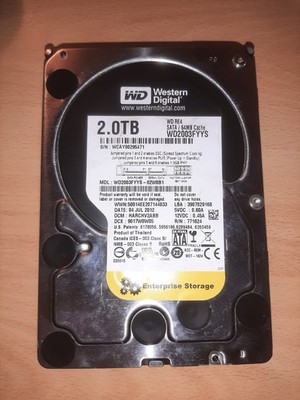 Festplatte Western Digital 2.0TB 64MB SATA COMPUTER