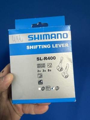 Shimano SL-R400 2x 3x 8 Fach Rennrad Schalthebel shifter Lever Neu Retro