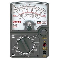 Japan SANWA Analog Multimeter DC High Volotage & Temperature Measurable SP SP20