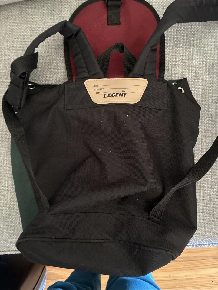 L'EGENT 运动背包 背包 绿色 红色 黑色 书包 日间背包 Legent 复古 — 第 2/4 张图片