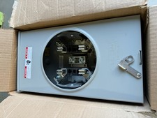 Siemens 200A Talon 4Jaw Ringless Overhead Fed Meter Socket UAT317-0GF (OB)