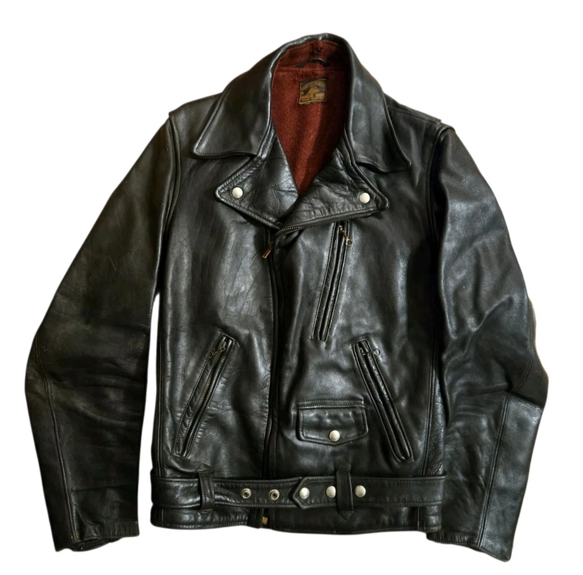 Leather Regular Size XS Vintage Outerwear Coats & Jackets for Men