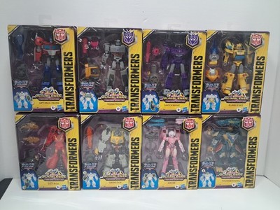 Transformers Bumblebee Cyberverse Adventures - MACCADAM BAF WAVE - Set of 8