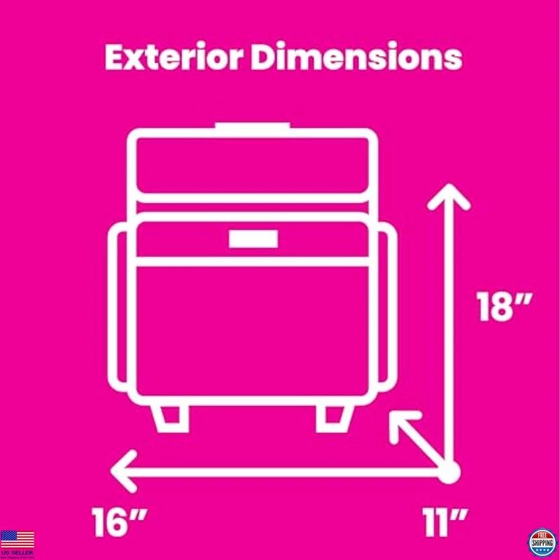 Bolso artesanal con ruedas Everything Mary, rayas blancas y negras - Bolso de mano Papercraft con Foto 4 de 4