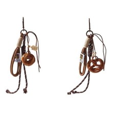Cute Bread Bagel Keychain Bag Charm Purse Pendant For Fashionable Keyrings