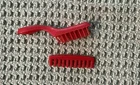 Vintage Barbie 1960s Red Hair Brush And Comb Accessory