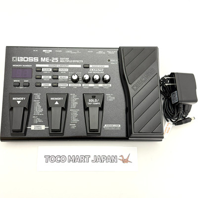 BOSS ME-25 Guitar Multiple Effects Pedal W/ Power Cord From Japan #0200