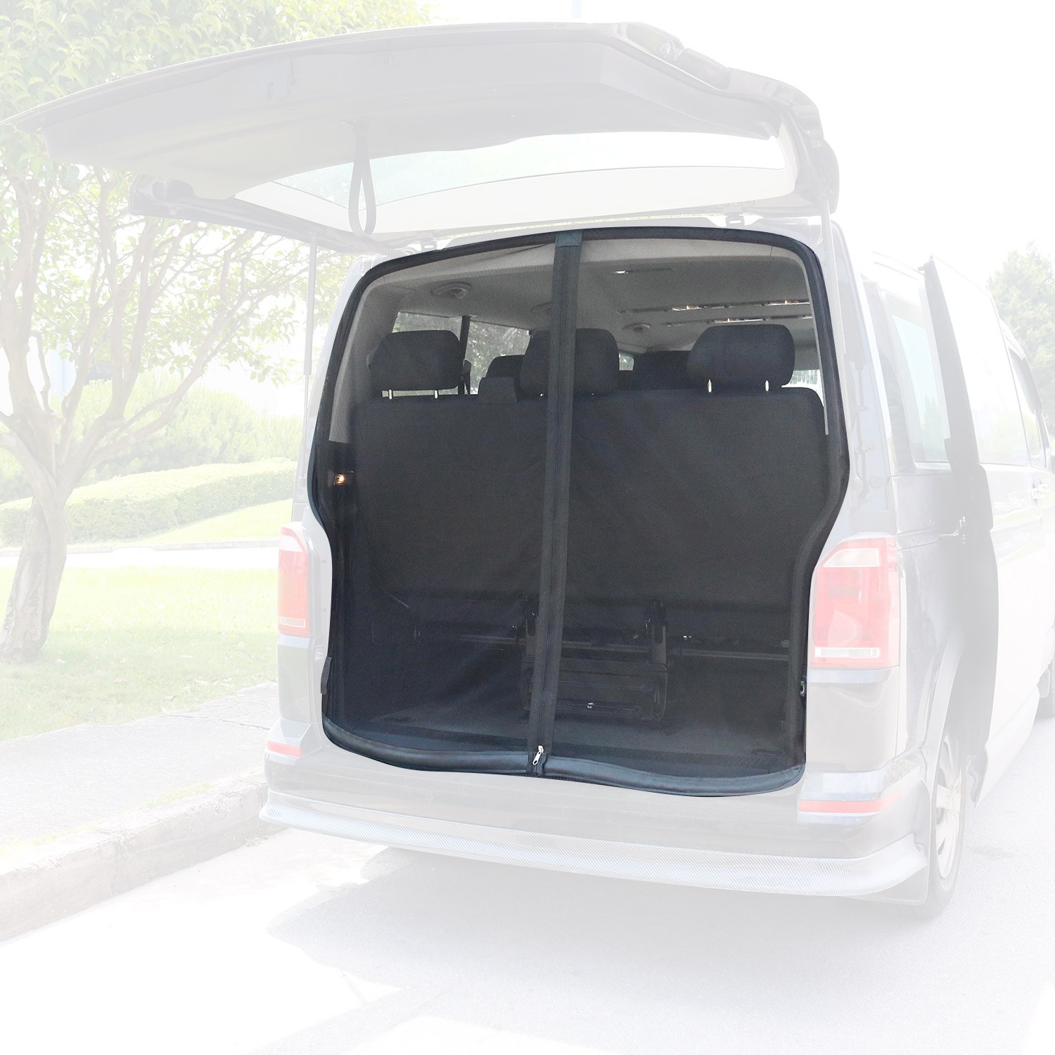 Moustiquaire de coffre magnétique pour camping en Ford Tourneo Custom 2013-2024