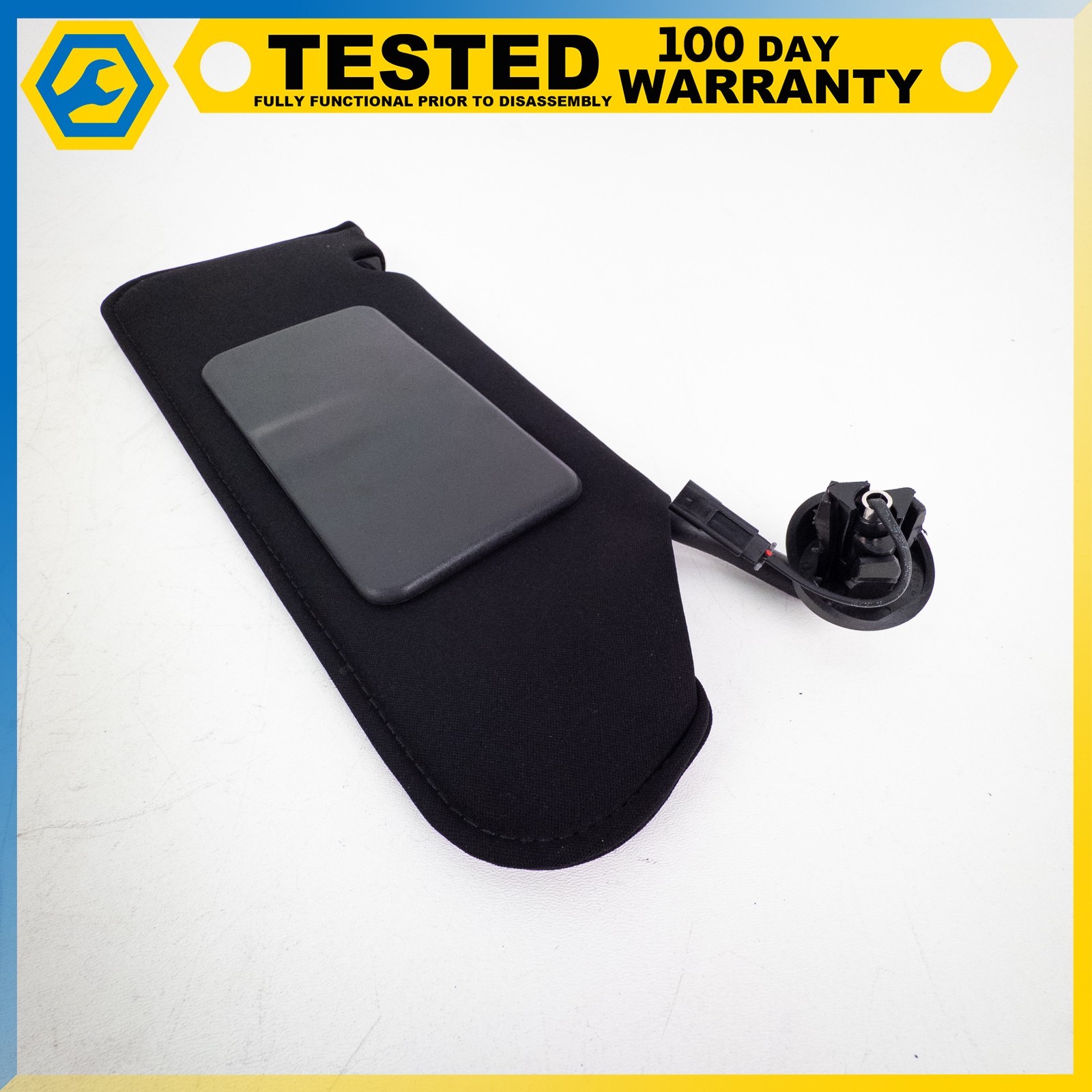 05-13 CHEVROLET CORVETTE C6 FRONT LEFT RIGHT SUN VISOR SHADE MIRROR LIGHT SET OE