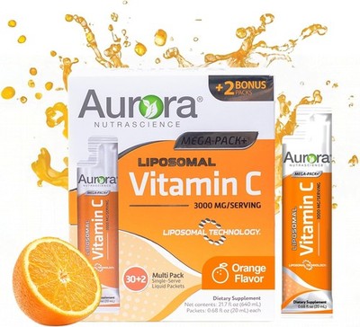 Aurora Nutrascience Mega-Pa Liposomal Vitin C, Immune