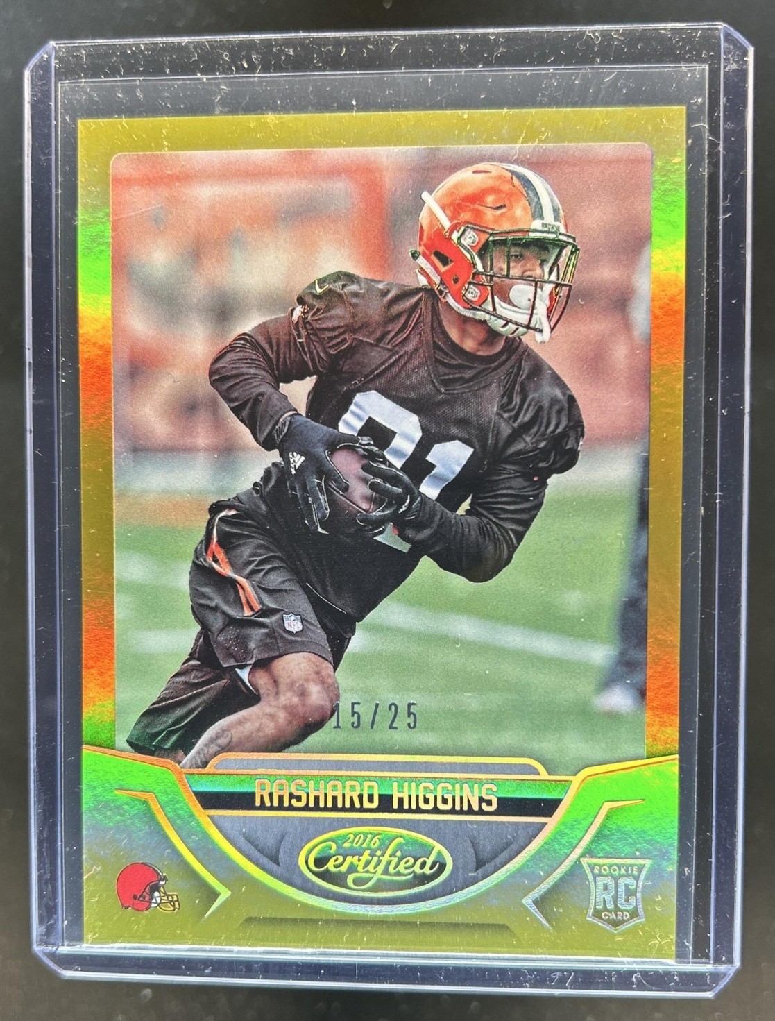 Rashard Higgins Panini Certified #194 Mirror Gold