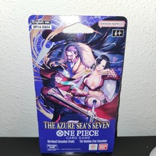 One Piece TCG: The Azure Sea's Seven Sleeved Booster OP-14 English, Fast Ship