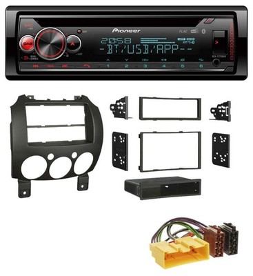 Pioneer MP3 DAB CD Bluetooth USB Car Stereo for Mazda 2 (2007 onwards)