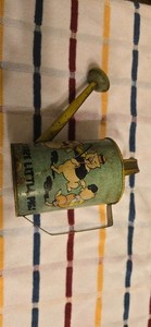 Vintage 1930s walt disney 3 little pigs watering can