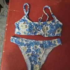 Floral Print Bikini Set - Brand New Unworn