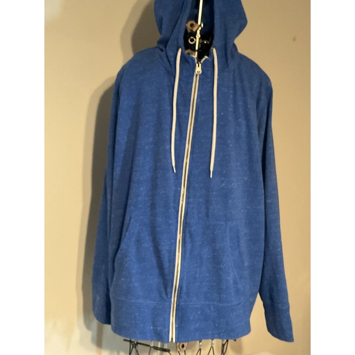 Danskin Now Solid Blue Zip Up Hoodie Size 2X (Plus) - 52% off | thredUP