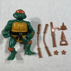 1988 Michelangelo Complete TMNT Playmates Hard Head