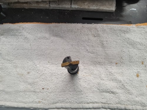 AMEC #0.5 T-A .511-.695" Coolant Thru Spade Drill 3/4" Shank 24005S-075L INSERT - Picture 3 of 4