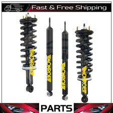 Fits 2001-2007 Toyota Sequoiaarra. Monroe Front Strut & Rear Shock