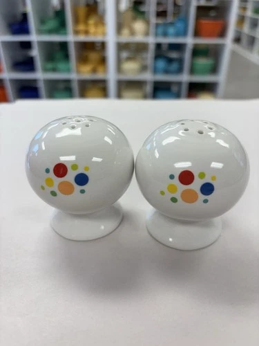 Fiesta HLCCA 2024 Dancing Dots Salt And Pepper Pair Fiestaware