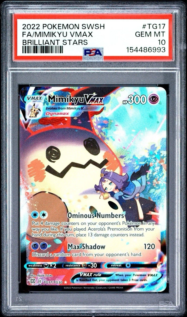 Mimikyu VMAX Pokémon TCG Cards for sale | eBay