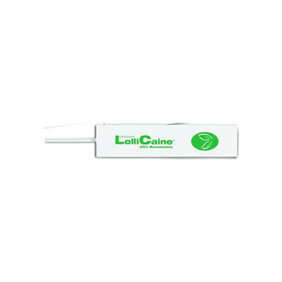 Centrix 360092 Lollicaine Topical Gel Mint Benzocaine 120/Pk