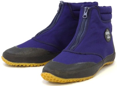 Japanische Rikio Tavic 2 TABI Stiefel Ninja Schuhe Mid Cut Blau TVCII ZB...