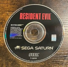 Resident Evil, Sega Saturn Disc Only authentic Tested works, light scratches