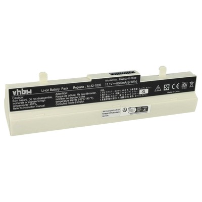 Akku für Asus Eee PC 1001PX 1005HAG 1001PXD 1005HA 1001PQD 1001P 6600mAh 11,1V