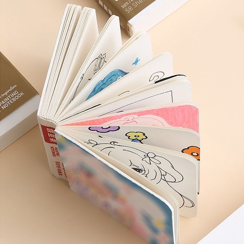 58Sheets Thick Paper Sketchbook Art Supplies Notebook High-quality Draw Book - Picture 6 of 17