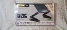 Uncaged Ergonomics WorkEZ Best Adjustable XL Laptop Stand  Lap Desk - Black
