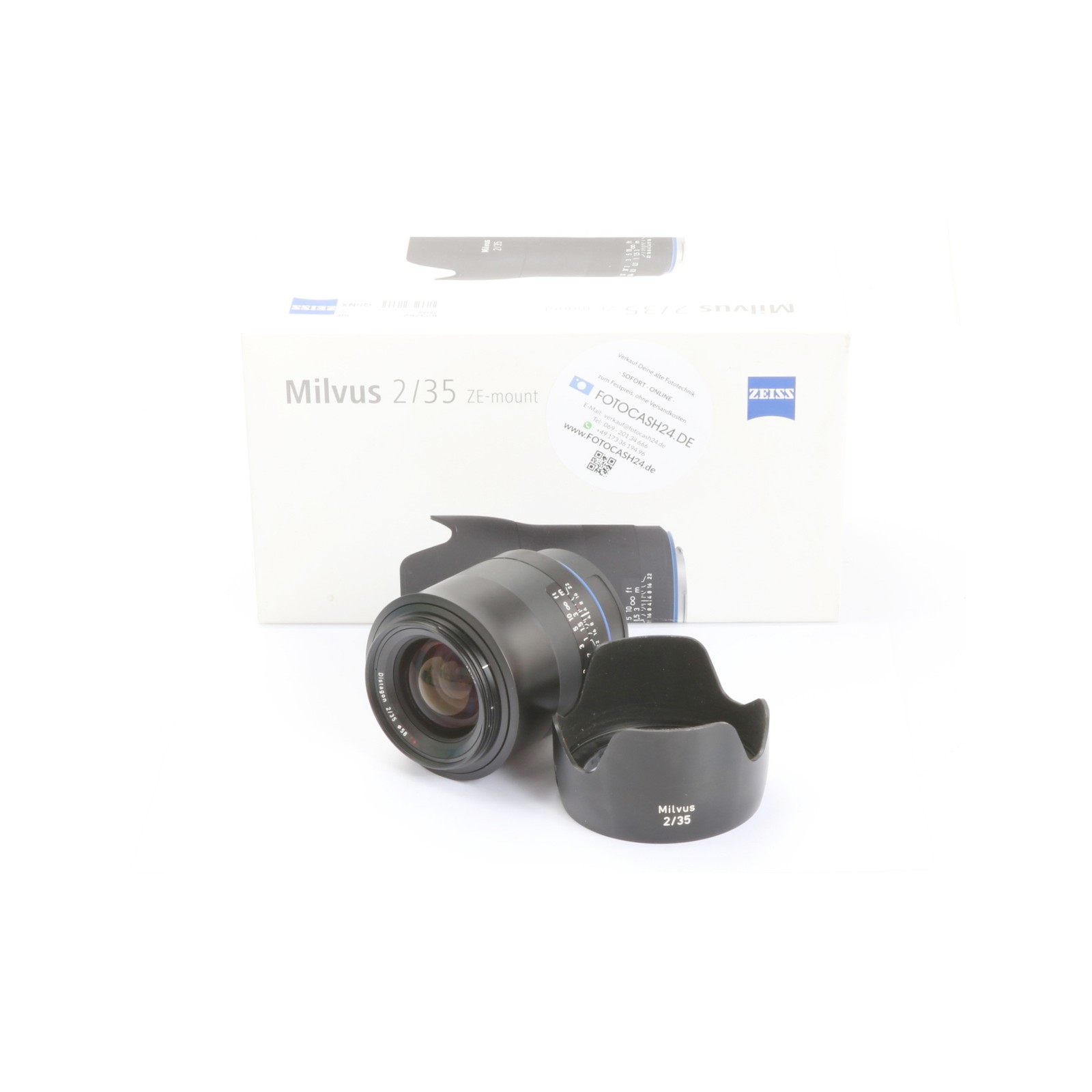 CANON Zeiss Milvus 2.0/35 ZE + NEW (276222)