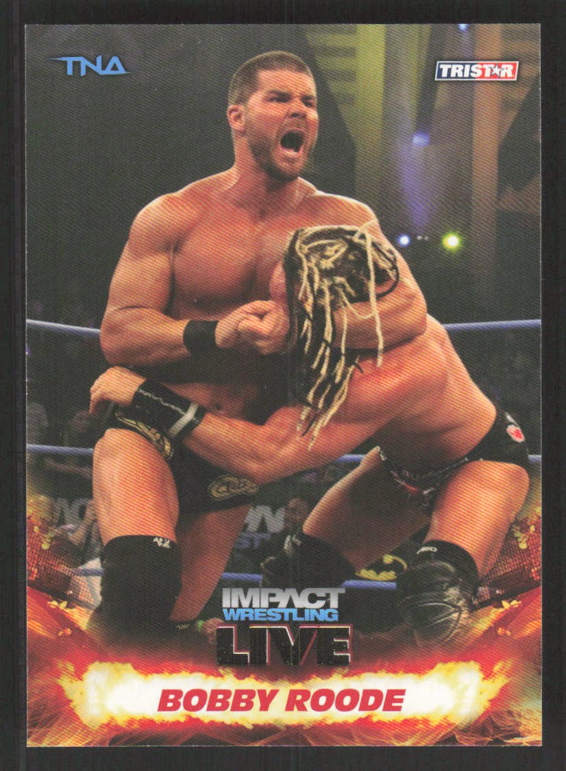 2013 TriStar TNA Impact Live Gold /50 Bobby Roode #9
