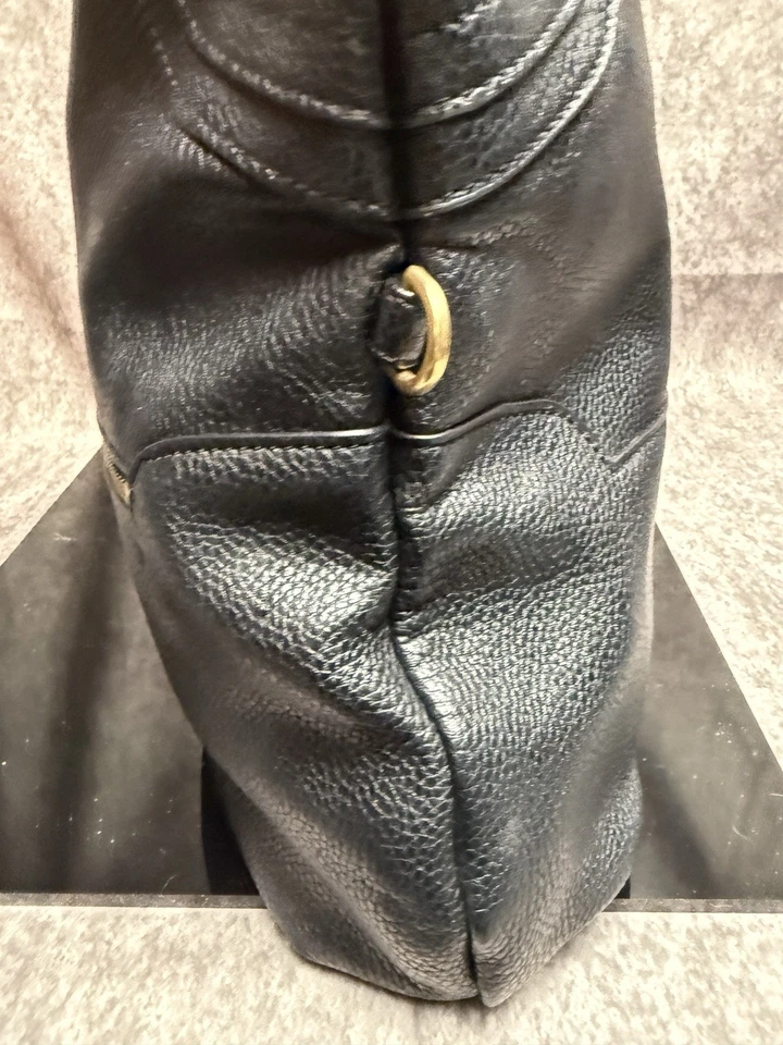 Foley + Corinna Mujer Cuero Tirantes Punta Abierta Hobo Bolso de Hombro Marrón Foto 3 de 4