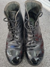 Ammo Boots Size 10m Fully Studded Soles British Army Issue