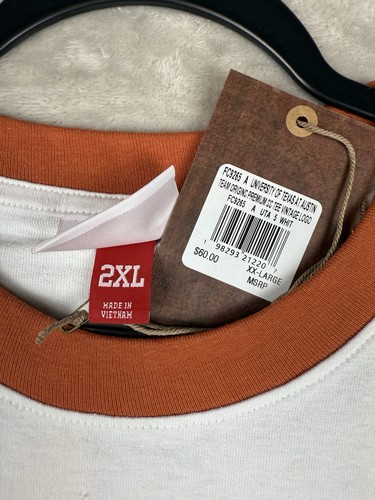 Mitchell & Ness Texas Longhorns Premium Tee XXL - Picture 2 of 3