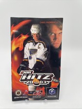 NHL Hitz 2003 Authentic Nintendo GameCube Manual Only W/ Registration Card