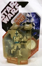 Star Wars 30th Saga Legends Blue Clone Trooper Officer 3.75 Figure Hasbro New