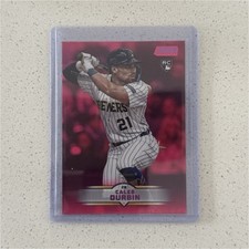 Topps 2025 Stadium Club Caleb Durbin Pink Parallel Rookie #142 Milwaukee Brewers