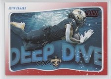 2020 Score Deep Dive Red Alvin Kamara #DD-AK 01w7