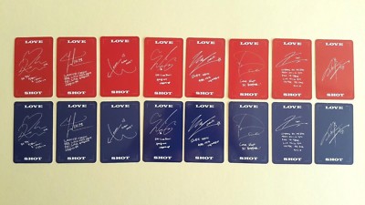 EXO Authentic Official LOVE SHOT 5th Album Repack Photocard