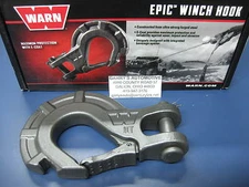 WARN 92091 Replacement 18000 Pound Epic Hook Winch Forged Steel 1/2 E-coat