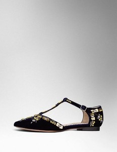 embellished flat shoes